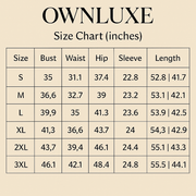 Women’s Woven Office Set – Long Top & Wide-Leg Pants