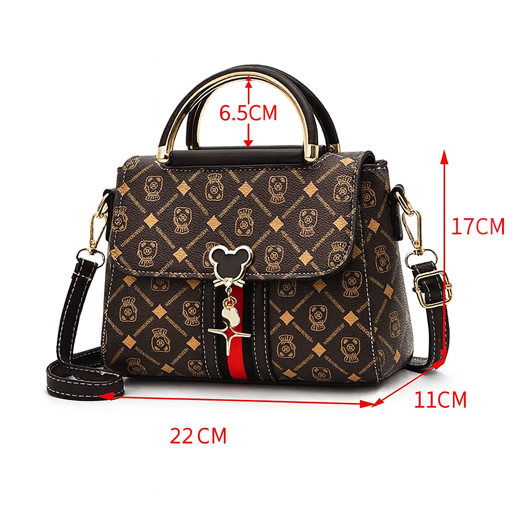 Soft PU Tote & Crossbody Bag – Versatile Flap Handbag