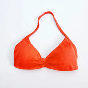 With Logo DF Women Seamless Halter Sports Bra Deep V | OWNLUXE