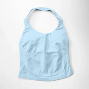 Built-In Bra Seamless Nylon Yoga Tank Top | OWNLUXE
