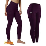 Tummy-Control High-Waist Push-Up Pocket Leggings | OWNLUXE