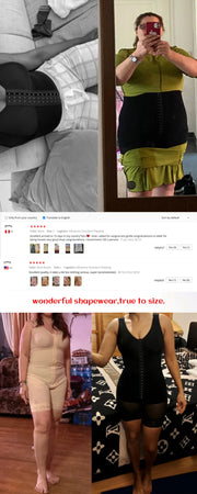 High Compression Full Body Shaper for Postpartum & Waist