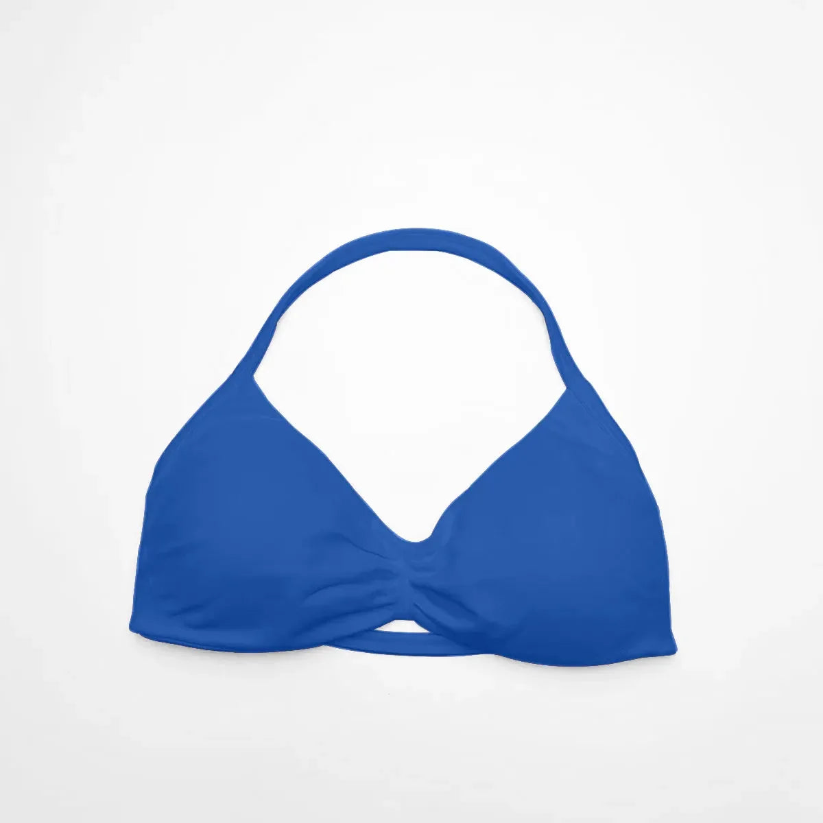 With Logo DF Women Seamless Halter Sports Bra Deep V | OWNLUXE