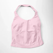 Built-In Bra Seamless Nylon Yoga Tank Top | OWNLUXE