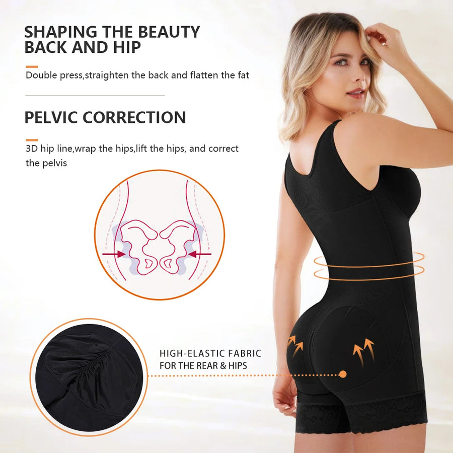 Compression Full-Body High-Waist Postpartum Shorts | OWNLUXE
