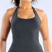 Built-In Bra Seamless Nylon Yoga Tank Top | OWNLUXE