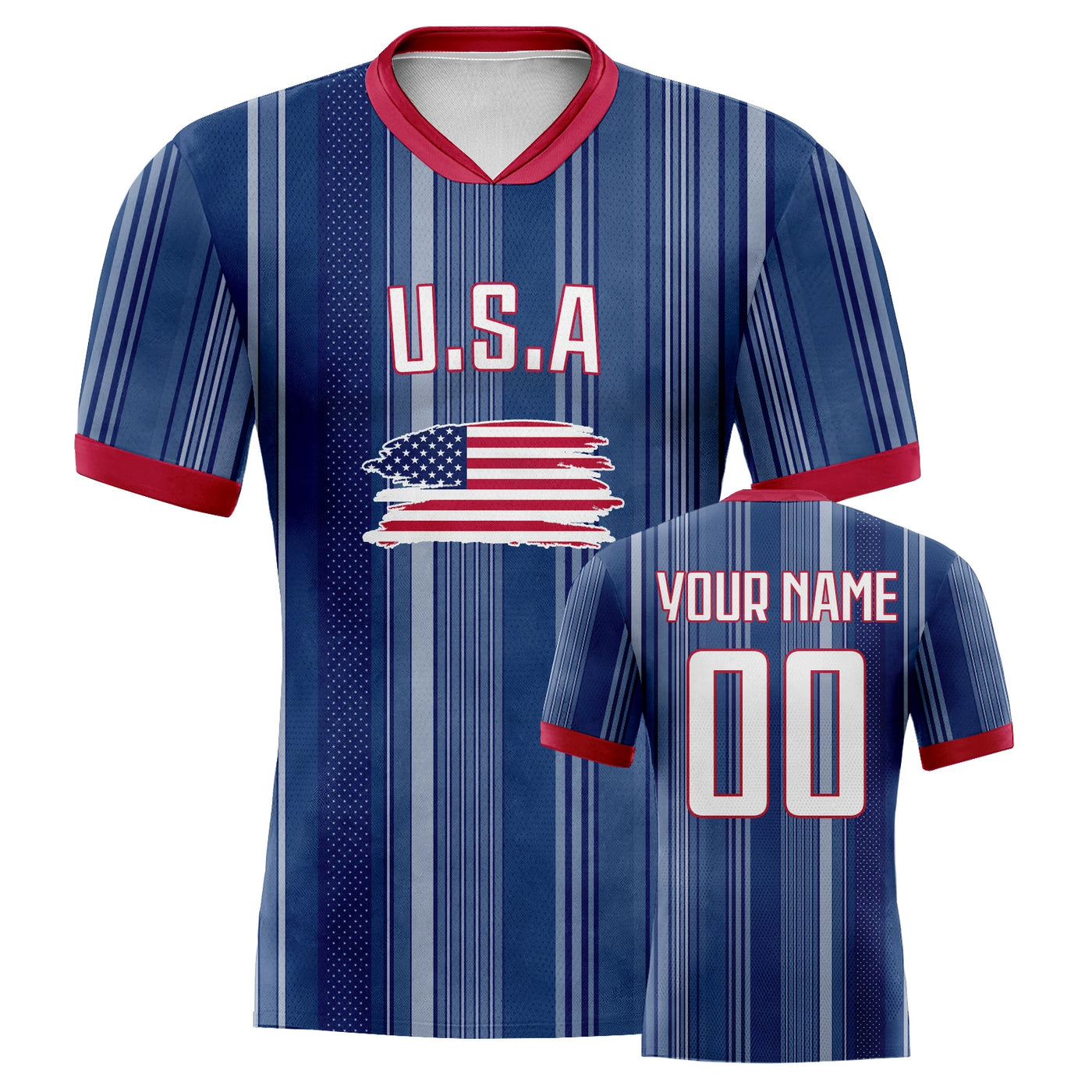 Unisex Custom Usa Top | OWNLUXE