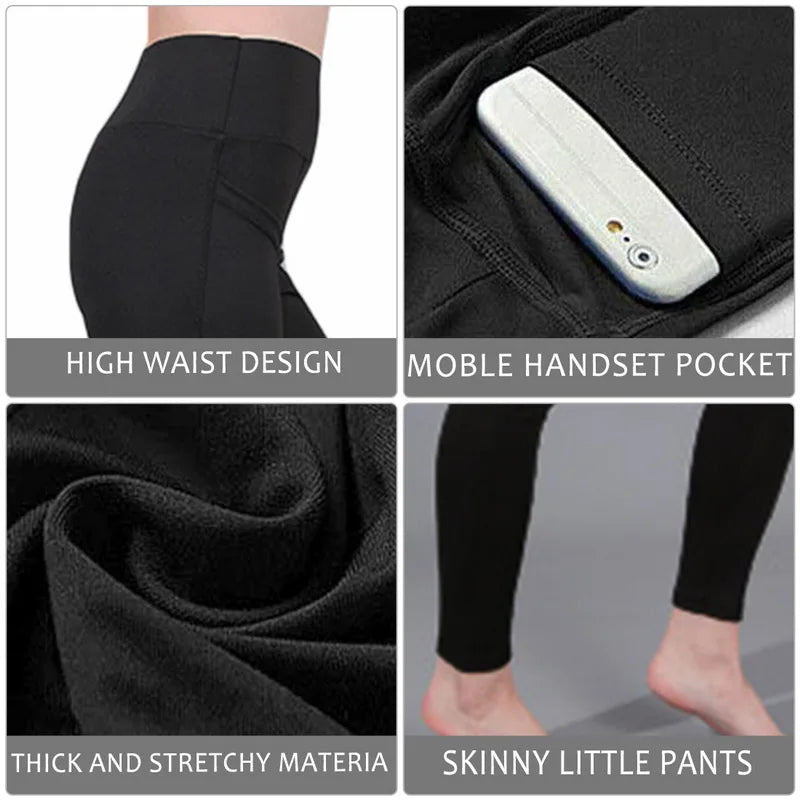 High-Waist Yoga Tummy-Control Ruched Leggings | OWNLUXE