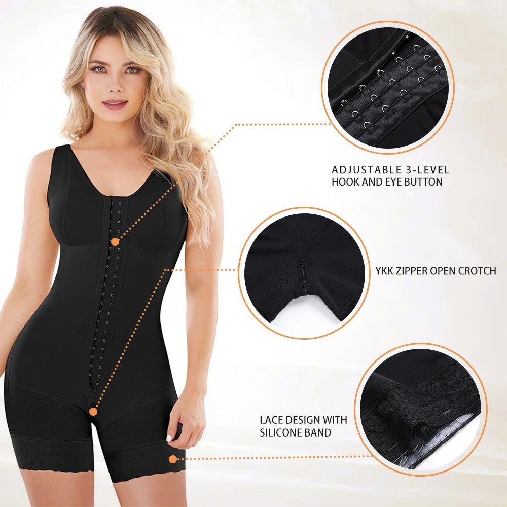 High Compression Full Body Shaper for Postpartum & Waist