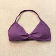 With Logo DF Women Seamless Halter Sports Bra Deep V | OWNLUXE