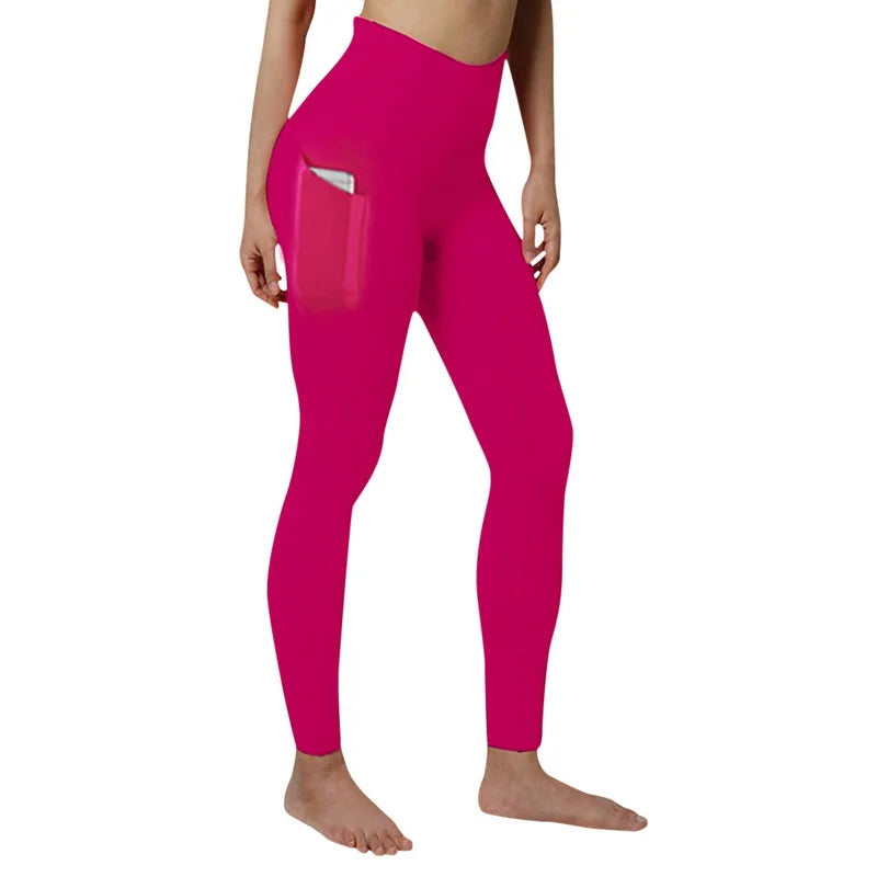 Tummy-Control High-Waist Push-Up Pocket Leggings | OWNLUXE