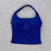 Built-In Bra Seamless Nylon Yoga Tank Top | OWNLUXE