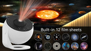 Galaxy Projector Night Light - 360° Rotating Starry Sky Planetarium Lamp