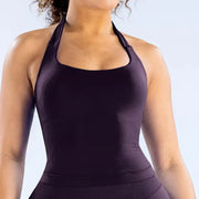 Built-In Bra Seamless Nylon Yoga Tank Top | OWNLUXE