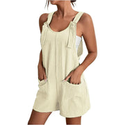 All-Season High Street Romper in Stretch Broadcloth