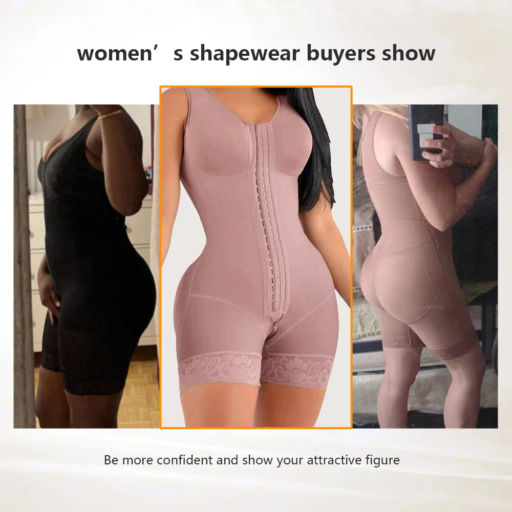 High Compression Full Body Shaper for Postpartum & Waist