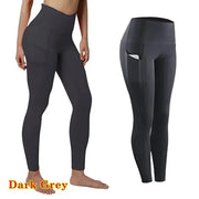 High-Waist Yoga Tummy-Control Ruched Leggings | OWNLUXE