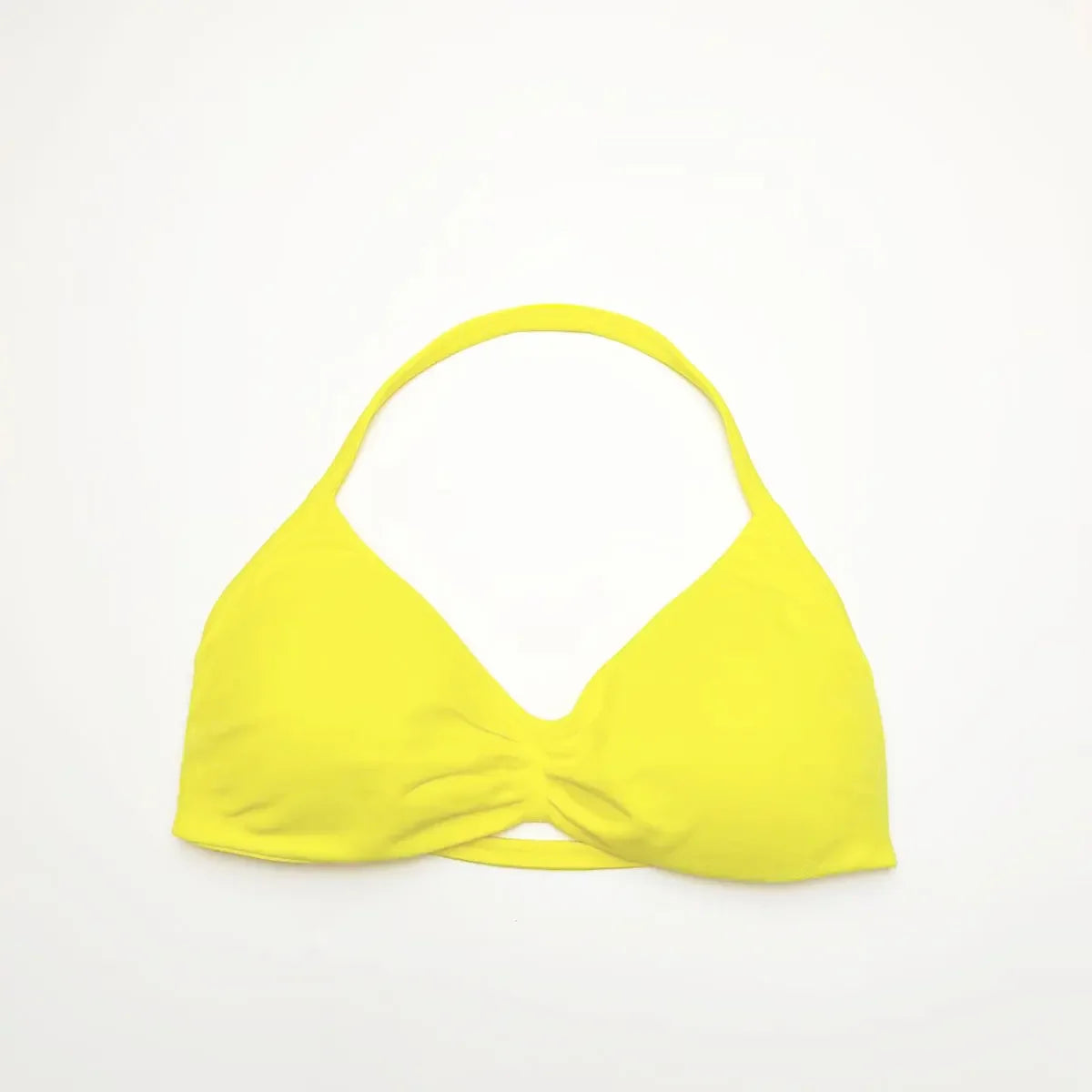 With Logo DF Women Seamless Halter Sports Bra Deep V | OWNLUXE