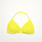 With Logo DF Women Seamless Halter Sports Bra Deep V | OWNLUXE