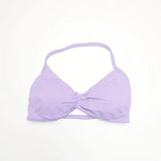 With Logo DF Women Seamless Halter Sports Bra Deep V | OWNLUXE