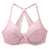 Underwire Embroidered Mesh Extended-Size Bra | OWNLUXE