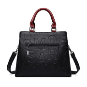 Large Capacity Travel Satchel - Designer PU Leather Crossbody Tote | OWNLUXE