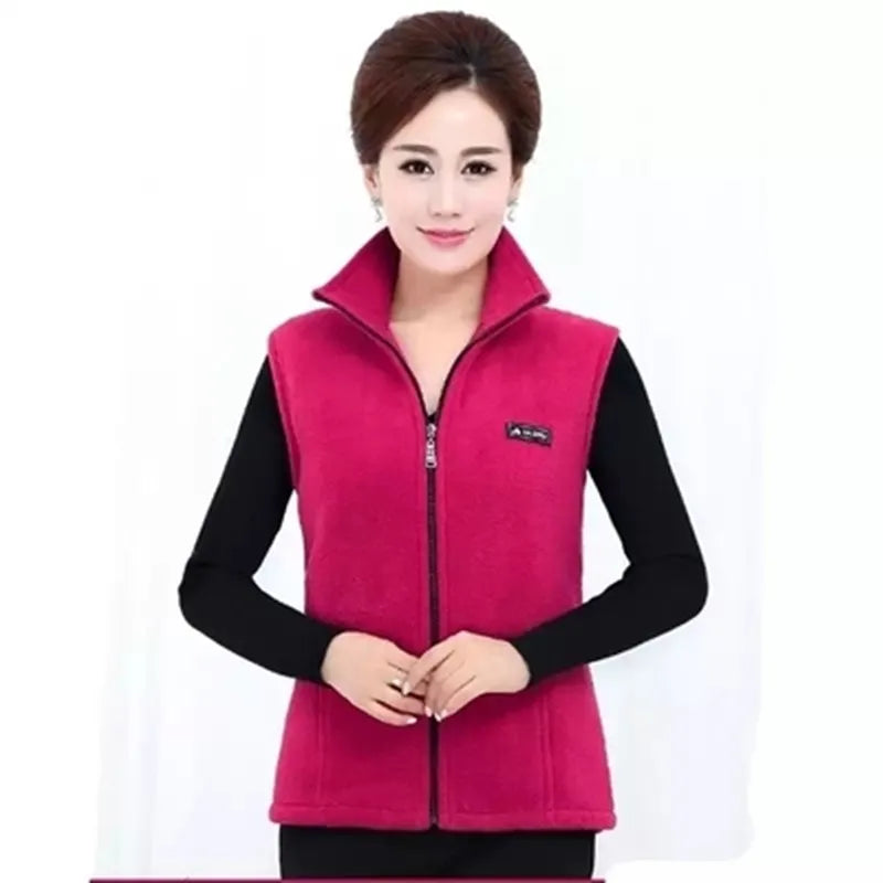 Women's Sleeveless Plus-Size Jacket | OWNLUXE