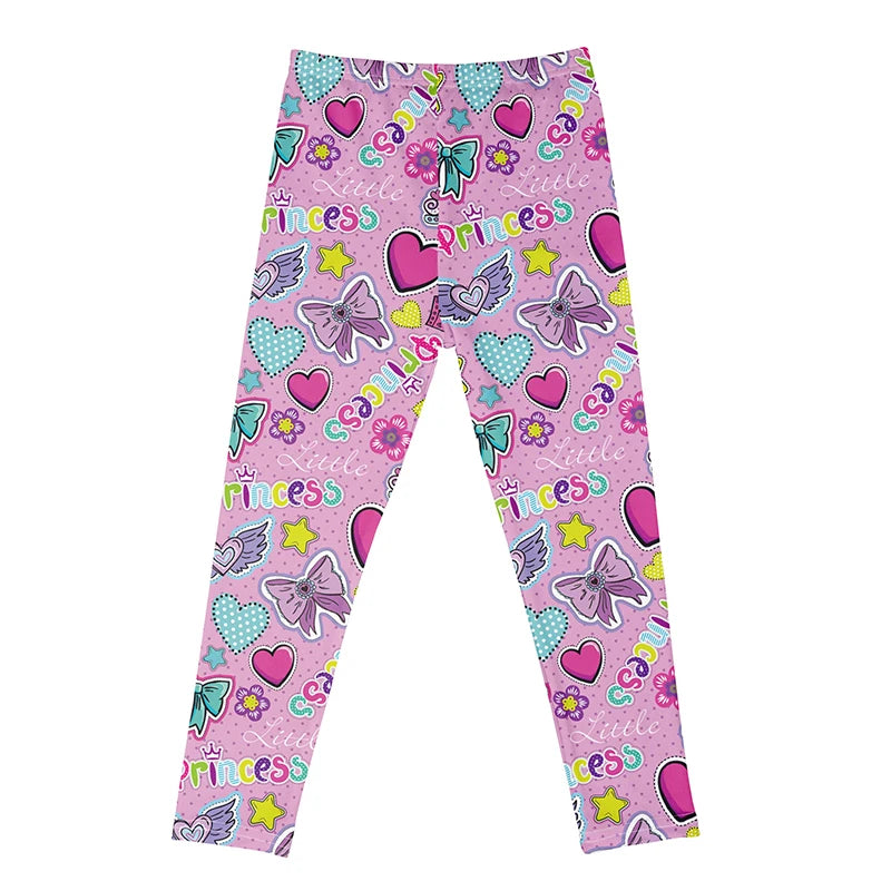 Kids Girls Leggings Casual Soft Comfortable Milk Silk | OWNLUXE