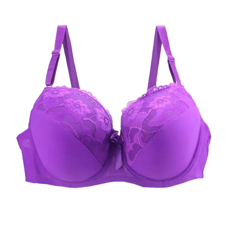 Women's Seamless Push Up Lace Bra | OWNLUXE