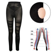 Compression High-Waist Tummy-Control Thigh Leggings | OWNLUXE
