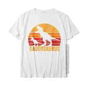 Daddysaurus Father’s Day T-Shirt – Funny Cotton Tee for Dad