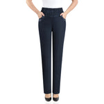 Load image into Gallery viewer, ✨ Women&#39;s Embroidered Straight-Leg Jeans | Jean Droit à Broderie pour Femme ✨
