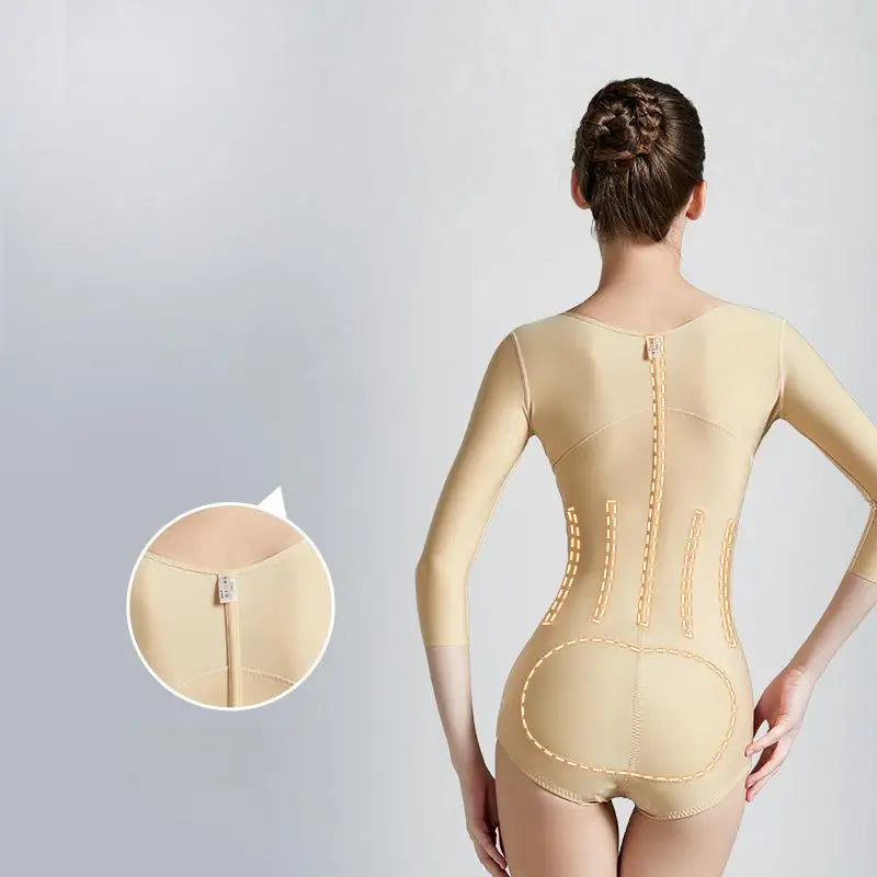 High Compression Post-Surgery Shaping Bodysuit – Faja Full Body Shaper | OWNLUXE