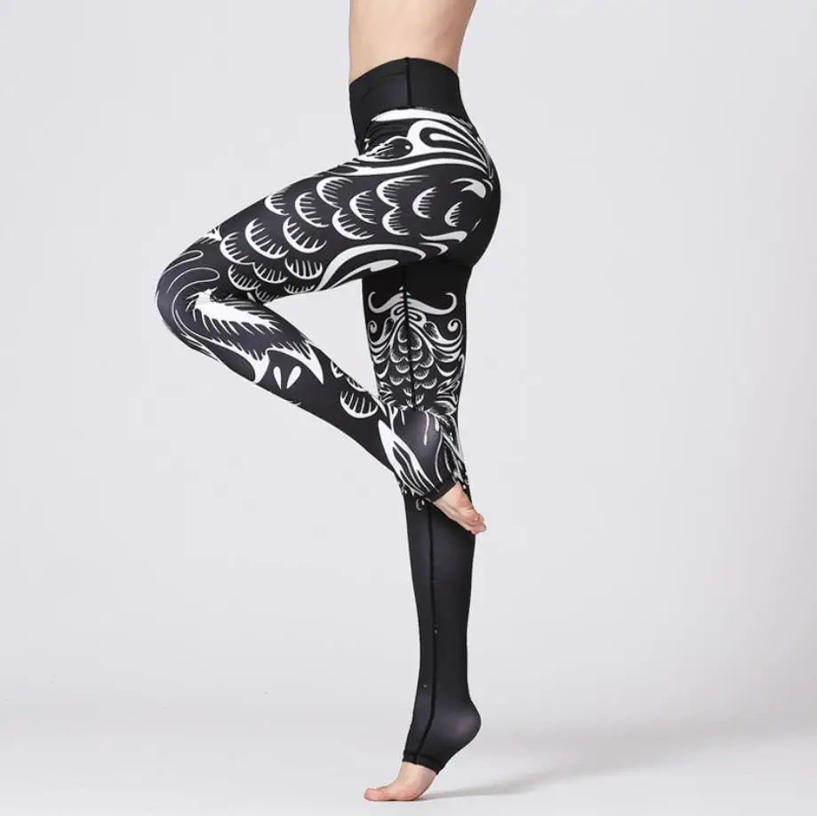 Women’s High-Rise 4-Way Stretch Sports Leggings – Fast Dry