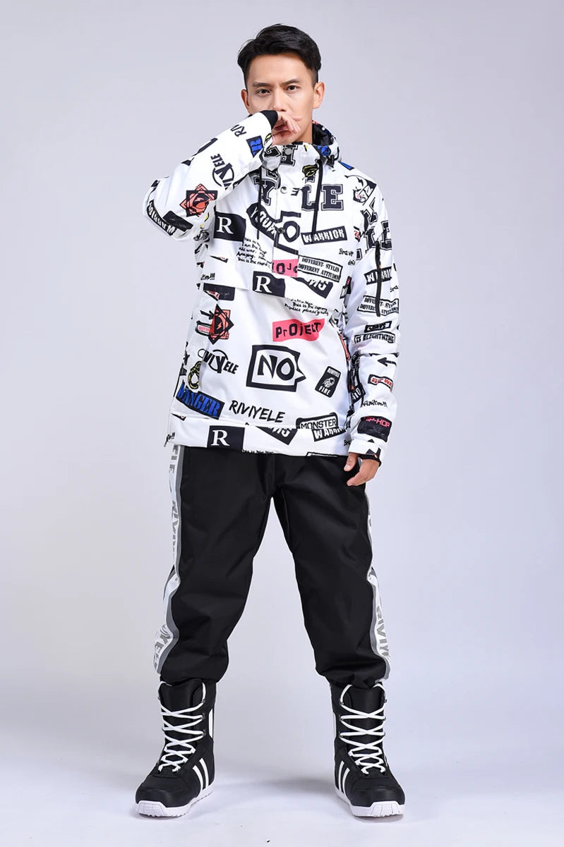 Unisex Waterproof Ski & Snowboard Suit – Warm Winter Set