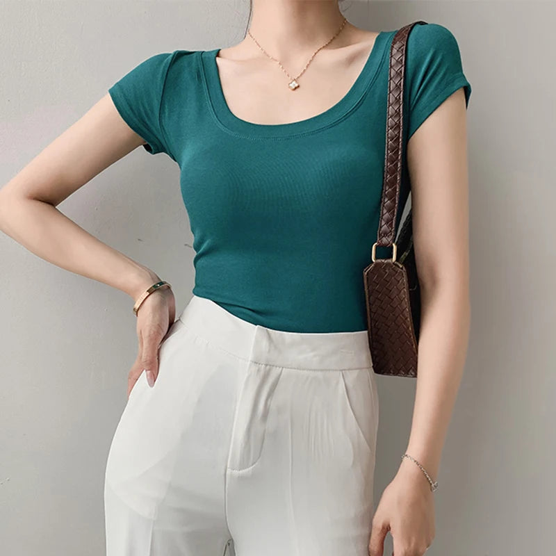 Women's Cotton T-Shirt | OWNLUXE