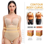 Shapewear Bodysuit - Tummy Control Thong Body Shaper for Women