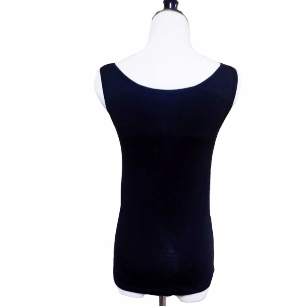 Versatile Women's Padded Camisole with Built-In Bra – Breathable & Supportive Tank Top