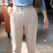 Women's Woolen Harem Pants | OWNLUXE