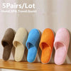 5 Pairs Lot Mix Colors Men Women Disposable Hotel Sandals | OWNLUXE