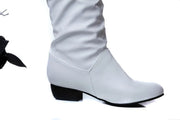 Women's Knee-High Winter Boots – Warm Flat Slip-On Comfort