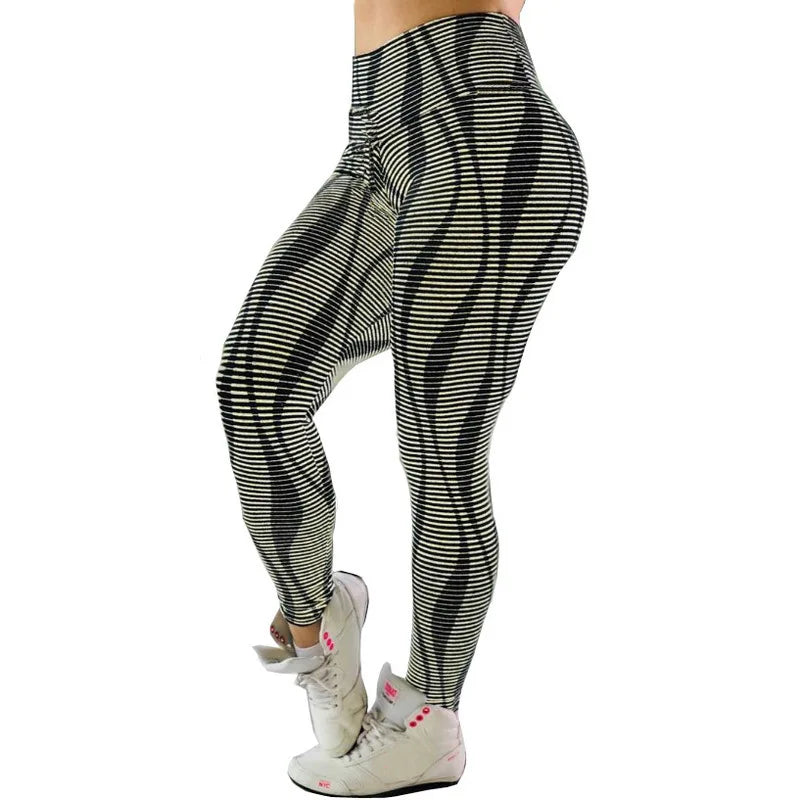 High-Waist Yoga Leggings – Stretchy, Sculpting Support