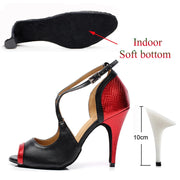 Latin & Tango Dance Shoes for Women – Satin High Heels