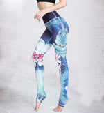 Load image into Gallery viewer, Women&#39;s Fast Dry Sports Leggings – 4-Way Stretch &amp; High-Rise Athletic Workout Pants
