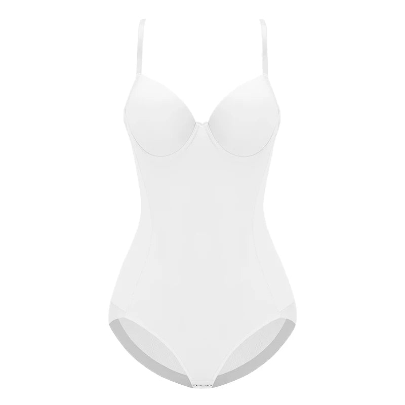 Medium Control Underwire Bodysuit Shaper with Cups
