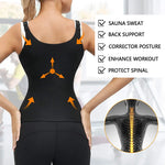 Load image into Gallery viewer, Women Waist Trainer Vest with Zipper &amp; Sauna Effect
