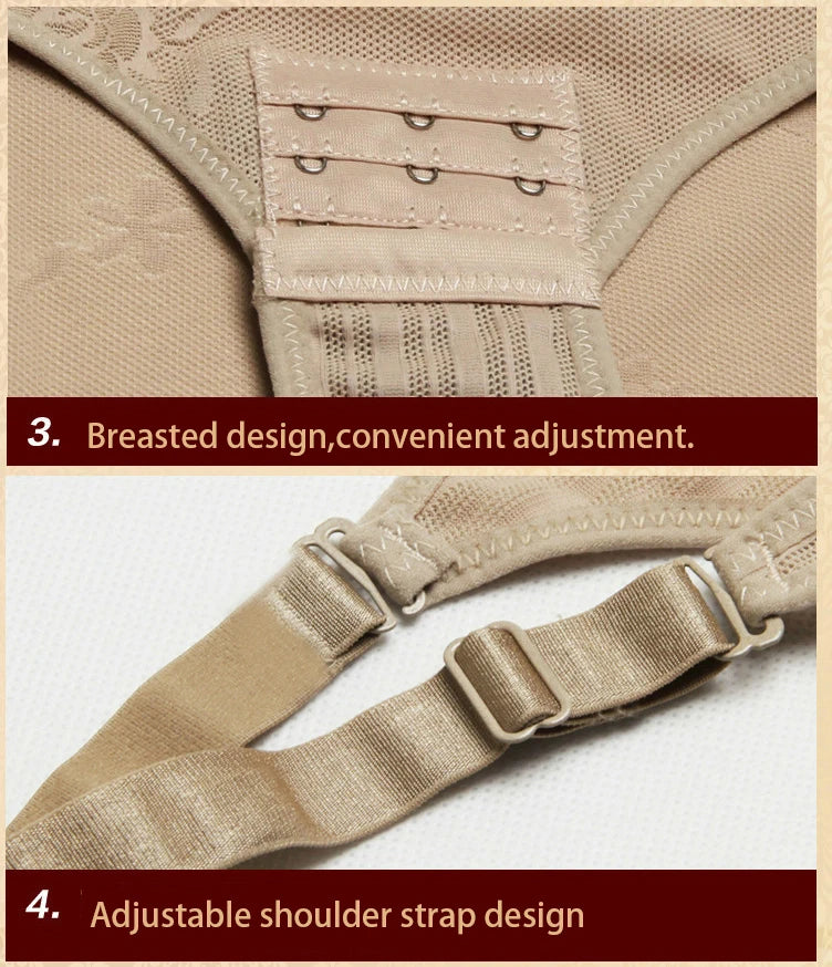 Postpartum Body Shaper Bodysuit with Tummy Control
