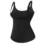 Load image into Gallery viewer, Women Waist Trainer Vest with Zipper &amp; Sauna Effect

