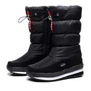 Mid-Calf Platform Snow Boots / Bottes de neige mi-mollet à plateforme