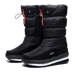 Load image into Gallery viewer, Mid-Calf Platform Snow Boots / Bottes de neige mi-mollet à plateforme
